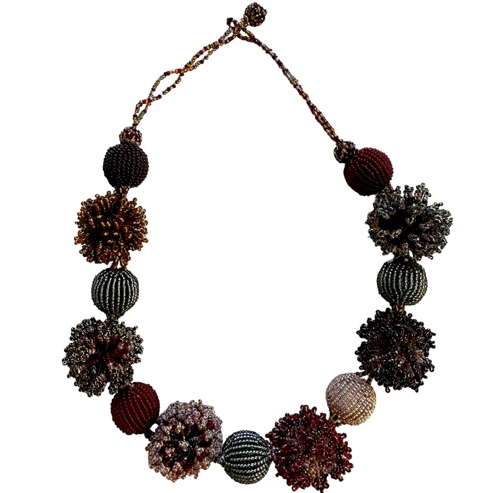 🛍️ 3/$15  Unique Chunky Big Bead Necklace